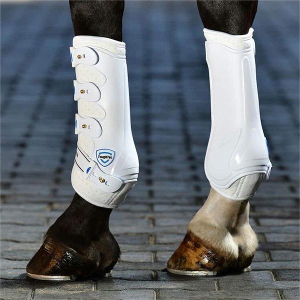 2025 WeatherBeeta Tough-Tec Hard Shell Dressage Boots 1027516 - White